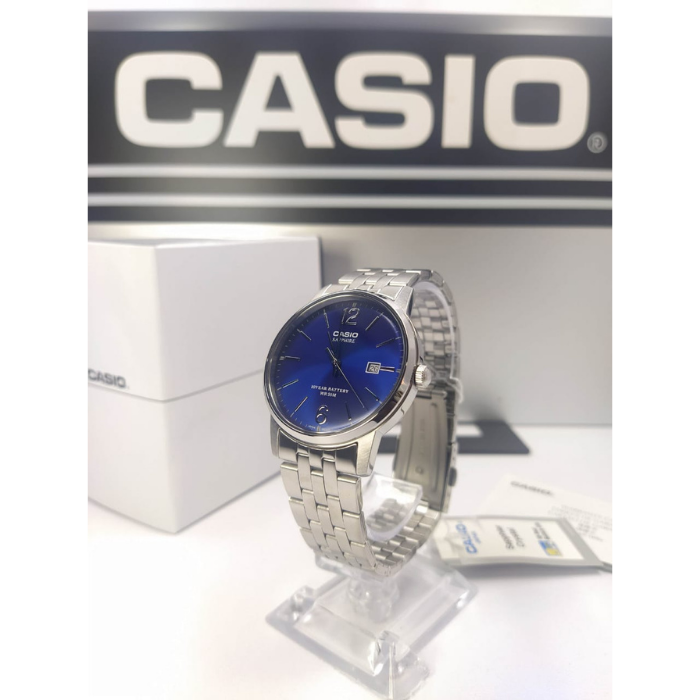 Reloj Casio Hombre Plateado MTS-110D-2AVDF Acero Inoxidable Caballero 